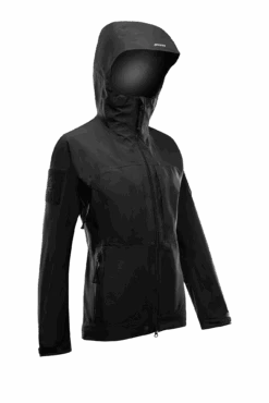 AIGIS JACKET WOMENS 12 AIGIS JACKET WOMENS -Thrudark Aigis Womens Black Right