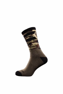 CREW SOCKS CAMO -Thrudark CrewSockCamoGreenLeft