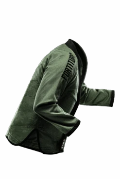 THRUDARK X REORG NQG GI -Thrudark NQGxReOrgGi Green Black JACKET RIGHT