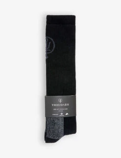 Mountain Long Stretch-wool Blend Socks
