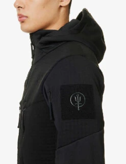 Centurion Hooded Stretch-woven Jacket 11 Centurion Hooded Stretch-woven Jacket -Thrudark R04119444 BLACK ALT04