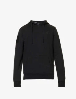 Black Ops Logo-patch Cotton-jersey Hoody