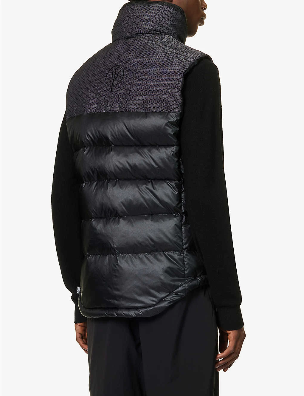 Grunt Funnel-neck Brand-embroidered Shell-down Gilet 6 Grunt Funnel-neck Brand-embroidered Shell-down Gilet - Image 4