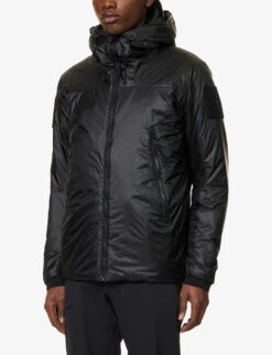Engage Brand-patch Funnel-neck Padded Shell Jacket 9 Engage Brand-patch Funnel-neck Padded Shell Jacket -Thrudark R04145625 BLACK ALT02