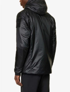 Engage Brand-patch Funnel-neck Padded Shell Jacket 10 Engage Brand-patch Funnel-neck Padded Shell Jacket -Thrudark R04145625 BLACK ALT03
