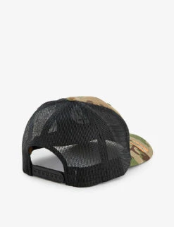 Brand-embroidered Camouflage-pattern Woven Trucker Cap 7 Brand-embroidered Camouflage-pattern Woven Trucker Cap -Thrudark R04145638 MULTICAMARID ALT02