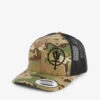 Brand-embroidered Camouflage-pattern Woven Trucker Cap -Thrudark R04145638 MULTICAMARID M
