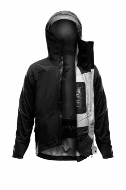 RŌNIN TANTO FULL ZIP SNOW JACKET 9 RŌNIN TANTO FULL ZIP SNOW JACKET -Thrudark RoninTantoJacketBlackOpen 1