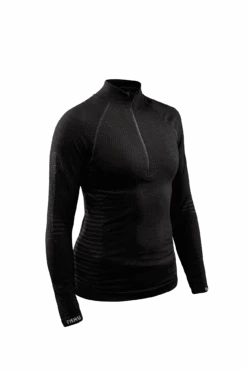 STEALTH SEAMLESS BASE LAYER TOP WOMENS 8 STEALTH SEAMLESS BASE LAYER TOP WOMENS -Thrudark StealthBaselayerFemaleTopRight